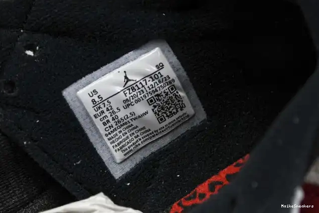 MaikeSneakers TR Jordan Travis University FZ8117-101 Scott x Jack Red Jumpman 0614